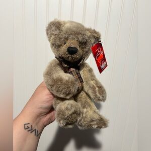 Tagged Russ Berrie & Co. Teddy Bear “Wesley” 8.5 inches roughly